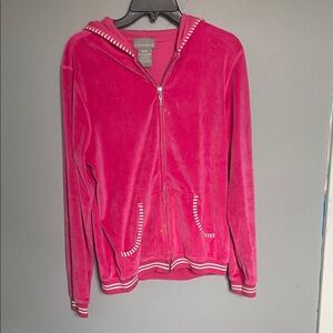 Retro Capacity Medium Hot Pink Full Zip velour hoodie
Barbie Grandma